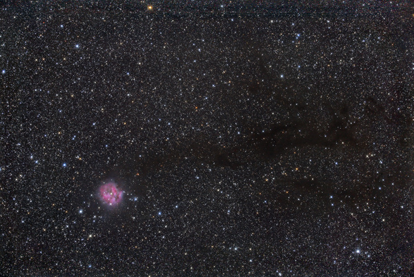 IC5146, Cocon-Nebel
Hab mich noch ein bischen bemüht, die Gradienten rauszukriegen
Schlüsselwörter: IC5146, Cocon-Nebel