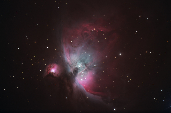 M42
erster Test mit der neuen Canon 1100D. Derweil noch unmodifiziert, wird sich aber bald ändern.
Schlüsselwörter: M42